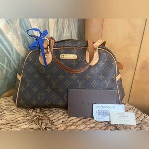 Authentic Louis Vuitton Montorgueil PM